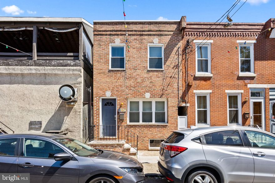 Welcome to 167 Mifflin Street! Found on a safe family-oriented block located in the heart of Pennsport, this home is such a gem! Open Floor Plan with lots of Natural light pouring into the home. Many upgrades throughout for peace of mind to move right-in. Spacious living room as you enter into the home that leads into the dining area found off the beautiful kitchen. Half bath on the main floor for hosting convenience. Three bedrooms and full bathroom on the upper level. Sump pump and french drains installed by BQ Basements in October 2020- Just serviced and inspected on 11/21/22. Brand new roof installed by Dan Forte Roofing in November 2021. Great parking options. Easy access to I-95, Close to Target and grocery stores, and Walking distance to 2nd Street Bars, Bok Bar and East Passyunk Ave.