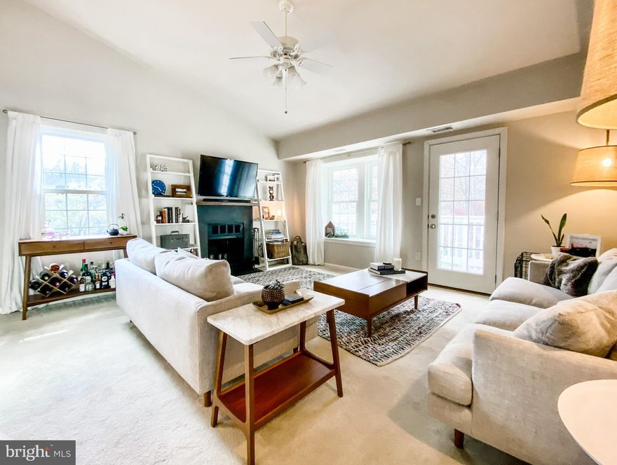 STUNNING REMODEL in the heart of Arlington...a 2nd-story corner/end unit in the Heatherlea community. Just under a mile/19 min easy walk to Shirlington Station Metro or 4 mins by car.  Within easy walking distance to the Shirlington shops & restaurants, W&OD trail, and an express bus to the Pentagon, as well as easy access to I-395 & Washington DC. 

The apartment itself you will enter into a the light-filled living room with a vaulted ceiling...and a wood burning fireplace. The kitchen, features updated accessorized cabinetry, quartz countertops, stainless steel appliances, a farmhouse sink, AND open shelving.  Additionally, the modern updated bathroom or the walk-in closet in the bedroom.  Stack/Washer Dryer inside the unit as well.  

Exterior features a private deck with a view of trees on all sides and 4 parks surrounding the community with walking trail and other amenities.  And, ample permit parking in the parking lot in front of the unit. 
 There is also a storage closet on the deck as well.  Will not last!! Schedule a tour!