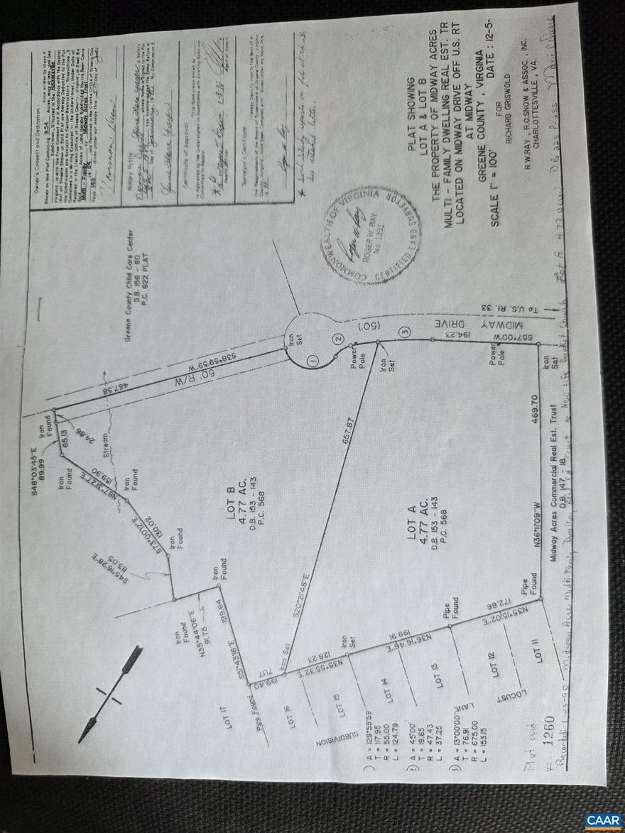 Beautiful, Visible, Mostly Wooded, Level Lot Close to RT 33 (Spotswood Trail). Prime Location and Ready for Development.  Close to Walmart, Lowes, Banks, Shops and Restaurants. Zoned B-2