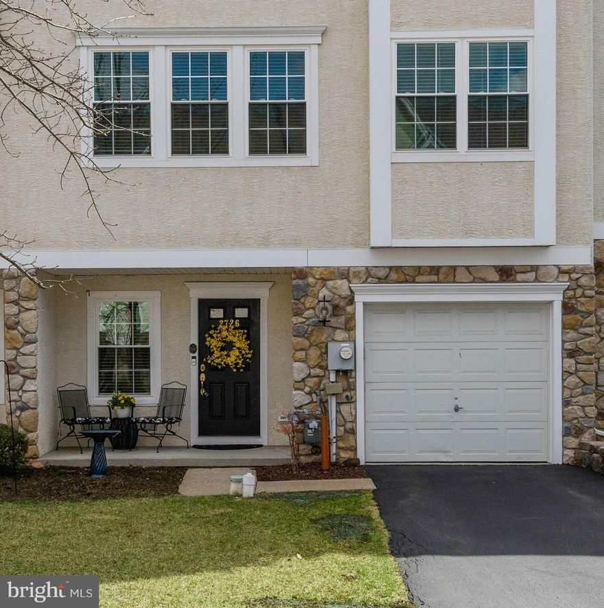 Turnkey Living in the Mews at Bailey Station! Welcome to 2726 Fynamore Lane, a beautifully updated 3-bedroom, 2.5 the townhome in the sought-after Mews at Bailey Station community. This move-in-ready home boasts stunning upgrades, including: a gourmet kitchen with custom cabinetry, stainless steel appliances, custom Levelor blinds, and stylish finishes. Recently upgraded primary and hall baths, newer carpets and luxury vinyl plank (LVP) flooring, and new exterior lighting have been added for curb appeal. Additional features include newly installed energy efficient windows and sliding glass doors (May 2024),  whole-house humidifier, air filter system with UV light electric cleaner, and a RING doorbell. Located just minutes from West Chester, Downingtown, and Caln Boroughs, as well as the Thorndale SEPTA Regional Rail Station, this home provides easy access to major highways and metro Philadelphia. Enjoy nearby shopping, dining, entertainment, parks, and outdoor recreation. Don’t miss this incredible opportunity—schedule your showing today!