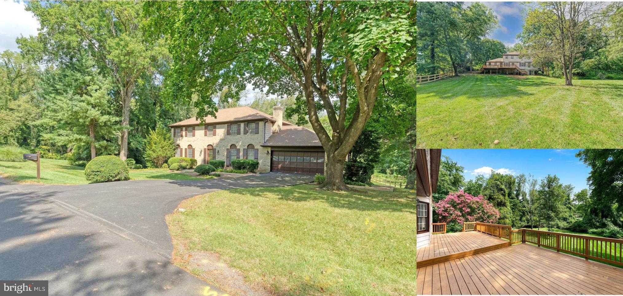 Available 7/5. Desired Fox Heritage community in Oakton. Updated home located on quiet cul-de-sac, with flat acre lot. Sit on the large deck and enjoy the private scenic backyard. Surrounded by Martin Lake and Fox Lake, parks and trails. Private neighborhood with a short drive to Downtown Vienna, Tysons Corner, Costco, Fairoaks Mall, Vienna metro station and Reston Metro station, and Swimming and Tennis clubs and numerous restaurants, Oakton HS pyramid. 3 finished levels, 5 large bedrooms with lots of natural lights, 3.5 updated bathrooms, Updated Kitchen with SS appliances, Electric stove features double oven, Formal dining room and living room, Gas fireplace in large family room, walk-out basement with built-ins and wet bar with wine rack, sliding glass door to patio, lots of storage space, extra large garage. Fresh paint throughout, refinished wood floors. Rent INCLUDES lawn care. Pet case by case.