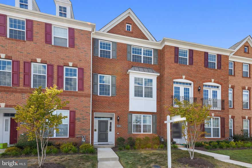 Like-New Luxury Townhouse in Loudoun Valley. Premium features and updates throughout. Main level with open concept center-kitchen layout is stunning. Kitchen features quartz countertops, center island with over-sized sink, recessed lights & subway tile backsplash. The dining room offers views of the open park across the street. An spacious family room walks out to the deck. The master bedroom boasts a walk-in closet, tray ceiling and luxury master bath with vaulted ceiling & custom tile. Lower level offers a 4th bedroom with full bath. All of this and only months old. Must see.