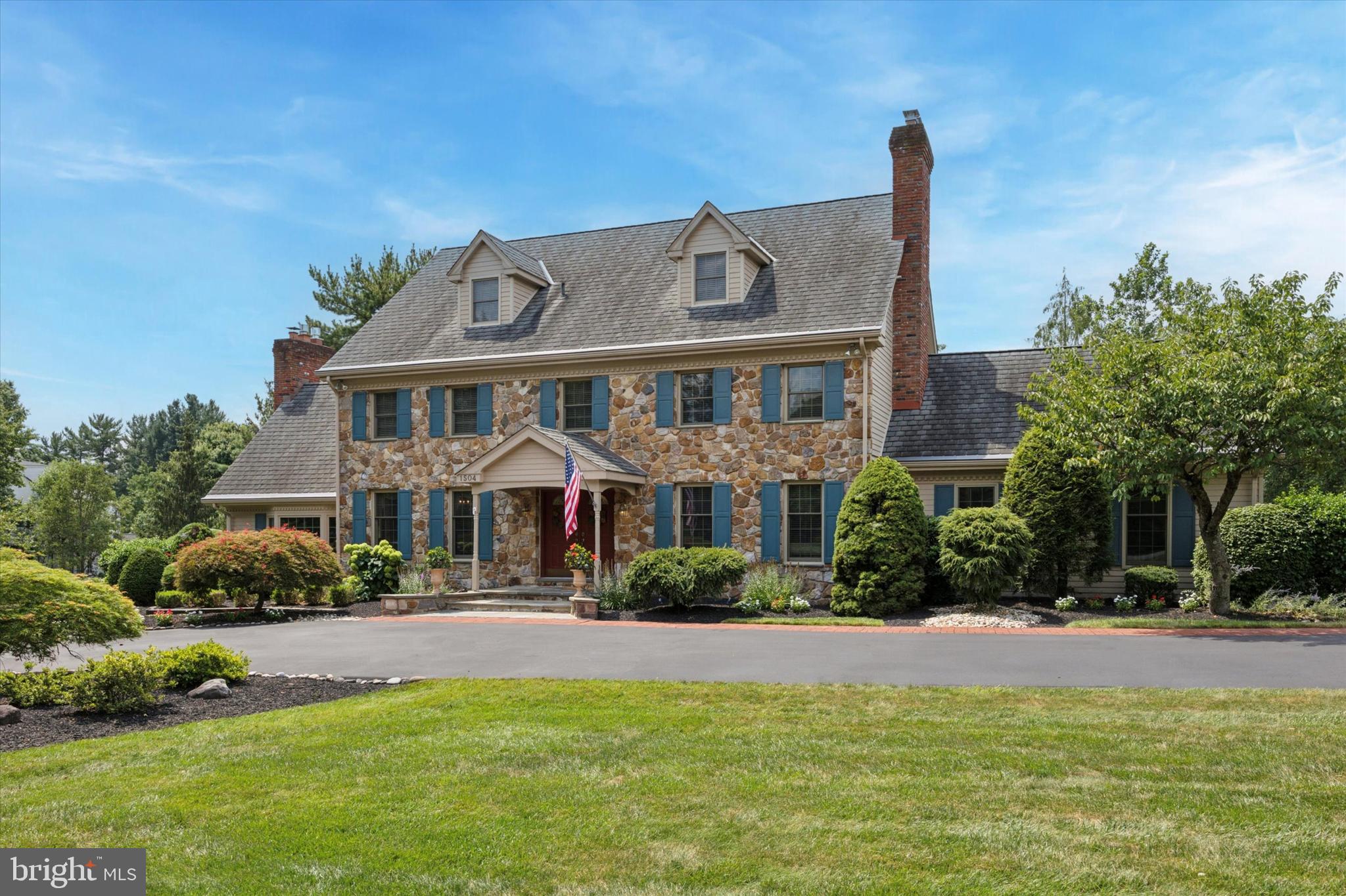 Welcome to a distinguished residence at 1504 School House Lane in the heart of Gwynedd Valley — a home where elegance meets comfort. Encompassing over 5,346 square feet, this estate offers a harmonious blend of luxury and functionality. The main level introduces a sophisticated open kitchen that flows into a spacious family room adorned with cathedral ceilings, setting an inviting tone for entertaining friends and family.
This home boasts five bedrooms and five and a half bathrooms, providing ample space for relaxation and privacy. The finished basement and 3rd floor add versatility and charm, with the 3rd floor featuring an additional bedroom and full bath. Exquisite details include four fireplaces, ensuring warmth and ambiance throughout.
Step outside to discover a private oasis: a stunning flagstone patio encircles an in-ground pool with a jacuzzi, perfect for leisurely afternoons. Modern conveniences abound, from a whole house generator to the security system. With ample parking and curb appeal galore, this residence truly has it all. Award-winning Wissahickon School District.