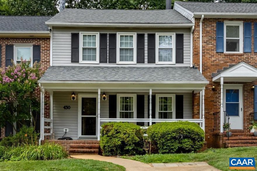 Available August 1st! Charming Charlottesville townhome with 4 Bedrooms and 3 full bathrooms on a peaceful, one-way street backing to woods. Updated with quartz countertops, new fixtures, tiled master bath, and fresh flooring throughout. Spacious bedrooms, plenty of storage, and a private deck. Conveniently close to dining, shopping, downtown, and UVA. Fenced courtyard, off-street parking, and a fantastic location make this a perfect retreat. Owner/agent.