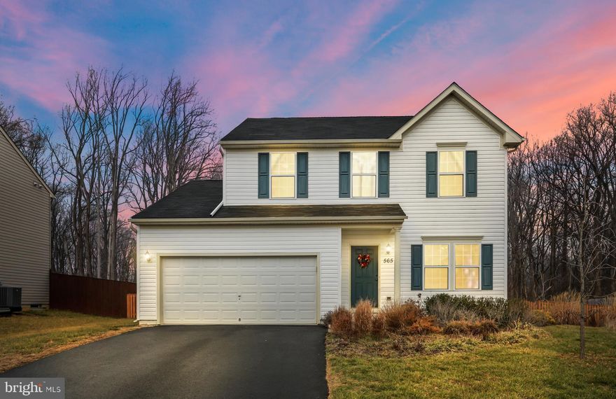 Miraculously maintained home backing to the trees in the quiet rear area of Maddex Farms.  Home is fully upgraded with new flooring, cabinets, countertops, paint, and more.  Basement has been improved but still could be finished to your specifications.  Back yard is fully fenced and backs to the woods.  Come and experience the wildlife, birds, and more right from your backdoor.  All hardwood in the upper level and fully upgraded and top of the line luxury vinyl plank on the main level.  There is a cozy pellet stove in the family room.  The upper level loft could be easily transformed into a forth bedroom and owners are happy to look at offers to include it in the purchase price if required to be finished after closing with an escrow of funds.  The estimate to transform the loft is attached from a local reputable contractor.  Location is awesome and you are able to walk to downtown Shepherdstown, Shepherd University, and even the C and O Canal towpath without touching a main road.  Owners have included a recent Home Inspection and Termite Inspection for the peace of mind of any buyers.  All recommended repairs have been completed!