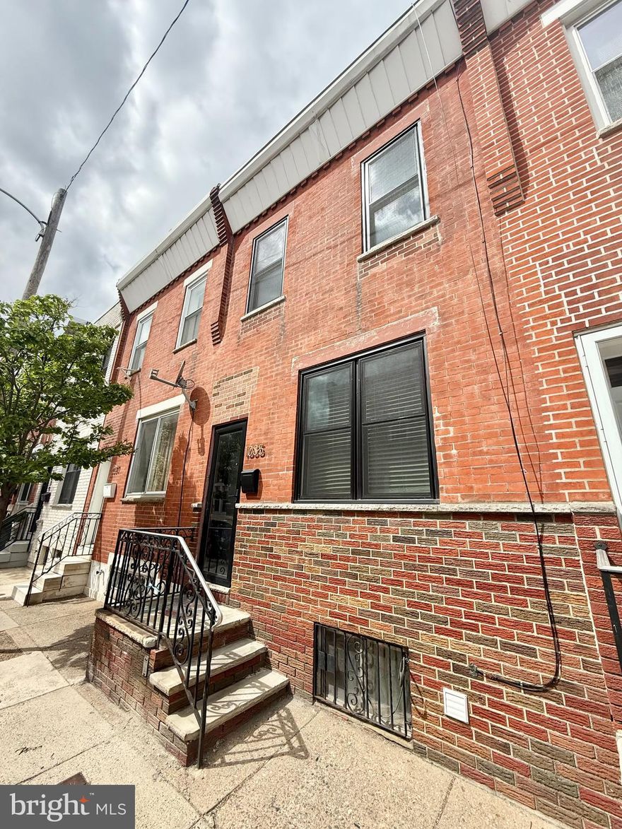 Welcome to 1035 Daly Street, a beautifully maintained 3-bedroom, 1-bath home nestled on a quiet, tree-lined block in the heart of South Philadelphia. Just a short stroll from the vibrant shops, restaurants, and cafes of Passyunk Square, this home offers the perfect blend of classic Philly charm and modern convenience.
Step inside to find a bright and spacious living area with original hardwood floors, high ceilings, and an open layout perfect for entertaining. The dining room flows seamlessly into the updated kitchen, featuring stainless steel appliances, ample cabinet space, and access to a cozy private backyard — ideal for summer BBQs or your morning coffee.
Upstairs, you’ll find three well-sized bedrooms with generous closet space and great natural light. The full bathroom is tastefully updated with timeless finishes.
Additional highlights include a clean, dry basement with plenty of storage and laundry area, central heating, and a location that’s tough to beat — close to public transit, Columbus Square Park, and some of the best eats in the city. Schedule your visit today!
