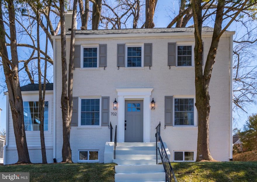 In the heart of downtown SS, welcome to this fabulously renovated 4BR/2BA brick Colonial from TOP TO BOTTOM! Featuring a stunning new kitchen, baths,sunroom, and fully finished lower level w/rec room.Brand NEW roof, windows, electrical, utility systems, appliances & more! Awesome, large fenced backyard w/patio and brick garage! WALK to Whole Foods,Metro, restaurants&more! Agent owner. Open SUN 2-4