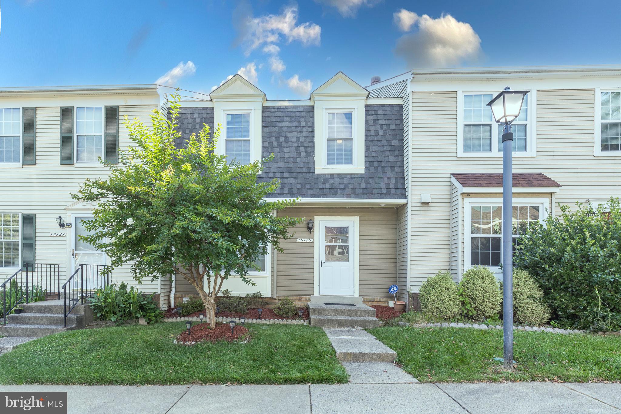 Deadline for offers Tuesday 6/18/24, at 6pm. A great opportunity to acquire a beautiful & well maintained townhome with a cool bay-window in a sought-after neighborhood. Over 2000 square feet of comfortable living space spread over 3 levels. Backing to green space with an excellent relaxing view from your elevated deck. Updated kitchen with newer cabinets, granite counters and steel appliances.The kitchen bay window has a storage space included. The sumptuous living and dining area has access to a large updated deck. An updated powder room completes the main level. Ascend to the upper level and be pleasantly surprised by the spacious primary bedroom, equipped with an updated primary en-suite bathroom; and closets with built-in organizers. The remaining 2 bedrooms are appropriately sized & have bay windows.The hall bathroom is also renovated. Freshly painted throughout; & shod with a combination of wood flooring & ceramic tiling over the 3 levels and in a turnkey; ready to move in; condition. Descend to the basement and enjoy the comfortable recreation room, and the amenities of a full bathroom, den-room, and a utility/storage space. Then, just step out to enjoy the newly finished fenced-in patio area. Recent updates and upgrades; include newer windows, roof, HVAC system, deck flooring, closet organizers, water filter, and washer/dryer. 2 reserved parking spots complete the package. Great schools & close to highways, sporting, and shopping amenities.