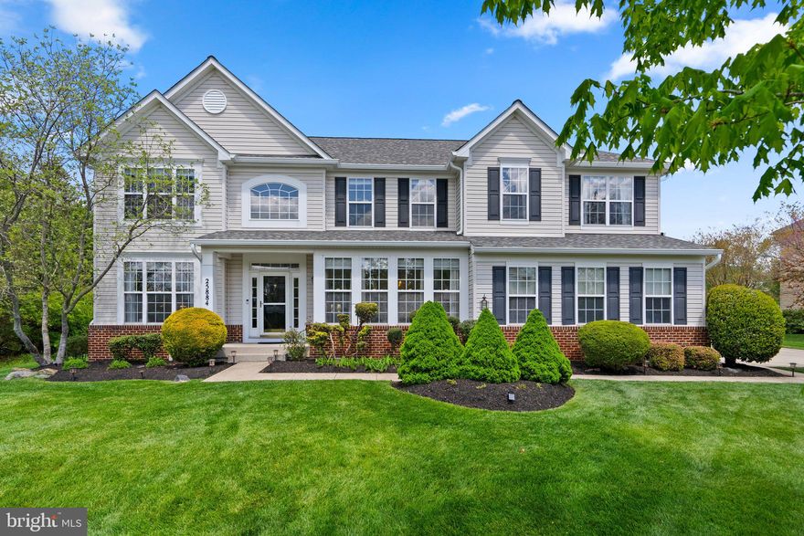 Multiple offers received. Highest and best due by 4/30/2024 at 6:00pm. Own your own private oasis and retreat. Beautifully landscaped with fruit trees and an enclosed garden. A huge fire pit area perfectly overlooking the garden and the pool. A southern magnolia tree with fragrant flowers that bloom every summer.
You can see the pride of ownership and attention to detail the owners put into this 4-bedroom 4 bath home with a bonus room in the basement. Open kitchen layout, Flex Zone refrigerator, contemporary custom designed fireplace in family room & custom stonework in living room. Custom blinds throughout house. MBA has light therapy (chroma therapy) and jetted tub to relax in after a busy day.  Don't miss the 1-person infrared sauna in the basement! Bar in basement with plenty of counter space and a full refrigerator w/icemaker. Exterior boasts a covered outdoor kitchen with built-in-grill with a small refrigerator and sink for easy entertaining. Extensive hardscaping around the 36,000-gallon heated pool up to 6' deep that can stay open for 3 seasons with an in ground custom hot tub too. Stone patio surrounding the pool and a large deck off the kitchen. Beautifully manicured lawn with a multi-zone (front and back) underground sprinkler system, fruit trees including pear, apple, peach and pomegranate. Totally enclosed garden that is ready for you to plant lots of veggies. Whole property is surrounded by a 5' white vinyl fence. Side loading 2 car garage with an epoxy floor finish that looks amazing! Basketball hoop in the huge driveway that will fit about 6 cars. This is a must-see home! Close to lots of shopping, Cox Farms, Dulles Landing, Wegman's, Giant, Harris Teeter, and in progress/to be built Arcola Town Center. Located between Pleasant Valley Golf Club and South Riding Golf Club. Lots of privacy on this .63-acre lot. Best of both worlds, close to Fairfax and Loudoun. Click on the video icon at the top of the listing (above the photo)  for a video tour!