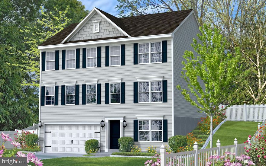 Gemcraft Homes, Inc. Bristol III offers a spacious floor plan.  Featuring 4 bedrooms, 2 1/2 baths, and 2 car garage.  A large kitchen with upgraded counter tops and 42" cabinets that opens to an airy family room.  There is a formal dining room and Living room as well.  On the upper level you will find an owners suite with a walk in closet and a large bath.  In addition there are 3 more bedrooms, a full bath and an upper level laundry room.  This home is situated close to shopping, recreation and all major commuting routes.  Photo's are of a like model.  Base price of home listed.