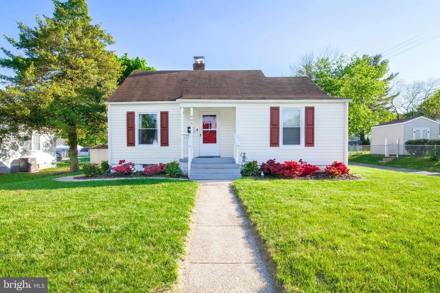 Absolutely Adorable cape cod home that has been completely remodeled! This home is full of charm and has more space than expected with 3 bedrooms and 3 Full baths. Two bedrooms are on the main level and one is on the upper level. There is a full bath on each level of the home. All three bathrooms have been beautifully remodeled. Finished lower level with brand new carpeting houses a home office space, 4th bedroom and playroom. There is also a large unfinished space perfect for many uses. Main level has beautiful hardwood floors that have been refinished. Combo Living room/dining room with picture window and wood-burning fireplace. Beautiful kitchen with stainless steel appliances & granite countertops. Great curb appeal  in front of home and lovely flat backyard with a side driveway and carport. Central Air on the main floor and in basement. There is a wall A/C unit that cools the upper floor.  There is nothing left to do but move right in!