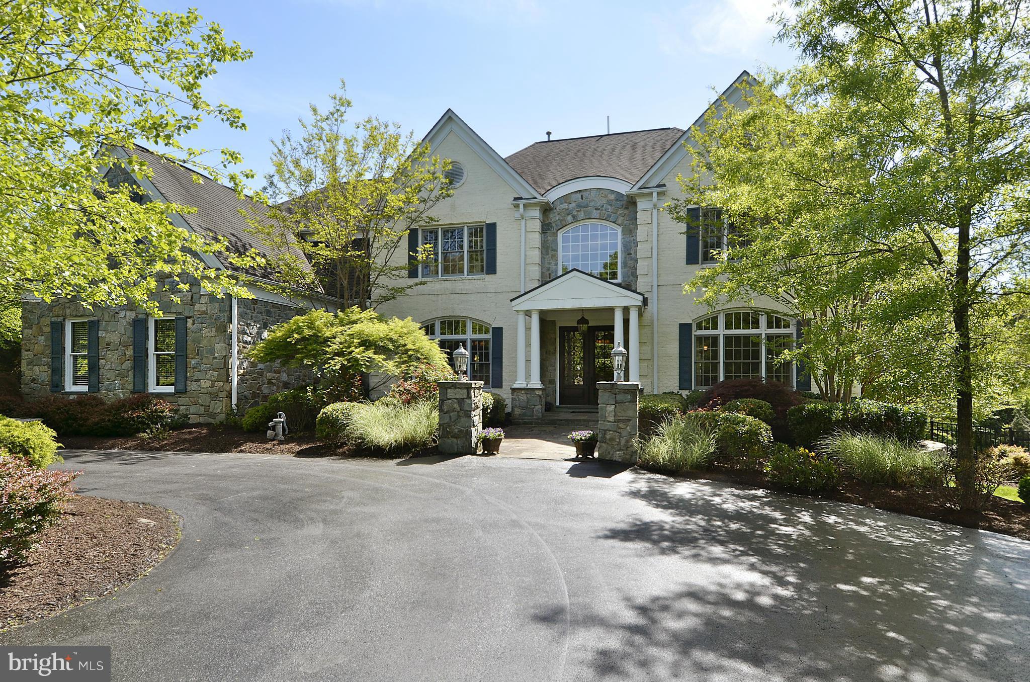 COUNTRY ESTATE-NEARLY 8000 SQ. FT-CUSTOM BUILT BY SANDY SPRING BUILDERS. PERFECTLY SITED ON A LOVELY 2+ ACRE LOT. HUGE RESORT-LIKE POOL & SPA.SENSATIONAL OPEN FLRPLAN, GOURMET CUSTOM KIT, 5 LGE BR,4 FB UP, 2 HB. HUGE WALK OUT LOWER LEVEL W/FULL KITCHEN, ART AND CRAFT RM, GAME RM, GYM AND FULL BATH. FULL HOUSE GENERATOR.