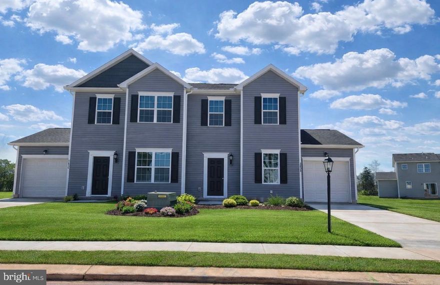 Move in Ready April 2026! ! LAST on Slab Unit Available until Fall 2026 ! Up to $17K Towards Closing with Use of Preferred Lender and Title

Welcome to The Delray, a thoughtfully designed to-be-built 3-bedroom, 2.5-bath duplex in the desirable King’s Court at Brownstone Manor community.

This open-concept floor plan features 9’ ceilings and Luxury Vinyl Plank flooring throughout the main level. The kitchen includes granite countertops, a center island, 36” cabinetry with crown molding included, pantry, and stainless steel appliances, including an electric range, microwave, dishwasher, and garbage disposal. A 6’ sliding glass door in the dining area leads to an optional 6x12 concrete patio, ideal for outdoor living.

Upstairs, the owner’s suite offers a walk-in closet and private bath with a 5’ shower and built-in seat. Two additional bedrooms, a full hall bath with tub/shower combo, and a convenient laundry closet complete the upper level. Brushed nickel lighting package is included. Pricing reflects slab foundation; additional units with optional basement and/or garage are available.

Enjoy a low-maintenance lifestyle near schools, shopping, and major commuter routes. Contact the listing agent or visit our model home for full details and design options. Limited opportunities remain!