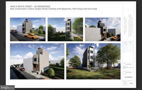 Vacant Land For Sale - 4463 N Gratz Street<br/> PHILADELPHIA, PA 19140