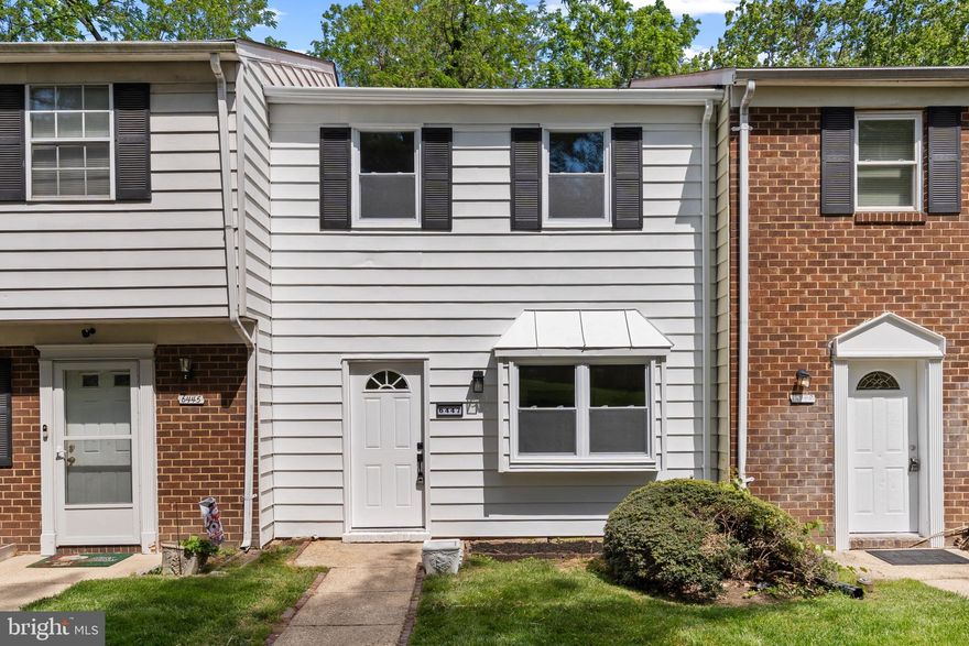 Fully renovated 3-bedroom, 2-bath townhome in a desirable Glen Burnie location offering a modern, turnkey layout with strong appeal for both homeowners and investors. The main level features an open-concept design with recessed lighting, wide-plank flooring, and a bright living and dining area accented by a stylish white brick feature wall, flowing seamlessly into a fully updated kitchen with white shaker cabinetry, quartz countertops, stainless steel appliances, custom tile backsplash, and breakfast bar seating. Upstairs offers three well-sized bedrooms with new carpeting and generous closet space, along with a beautifully renovated full bath featuring designer tile, matte black fixtures, and a modern vanity. Additional upgrades include a second full bathroom, updated lighting and fixtures throughout, and clean, cohesive finishes that elevate the entire home. Conveniently located near major commuter routes, shopping, and dining, this move-in-ready property presents a strong opportunity for both end-users and investors seeking a low-maintenance, high-demand asset.