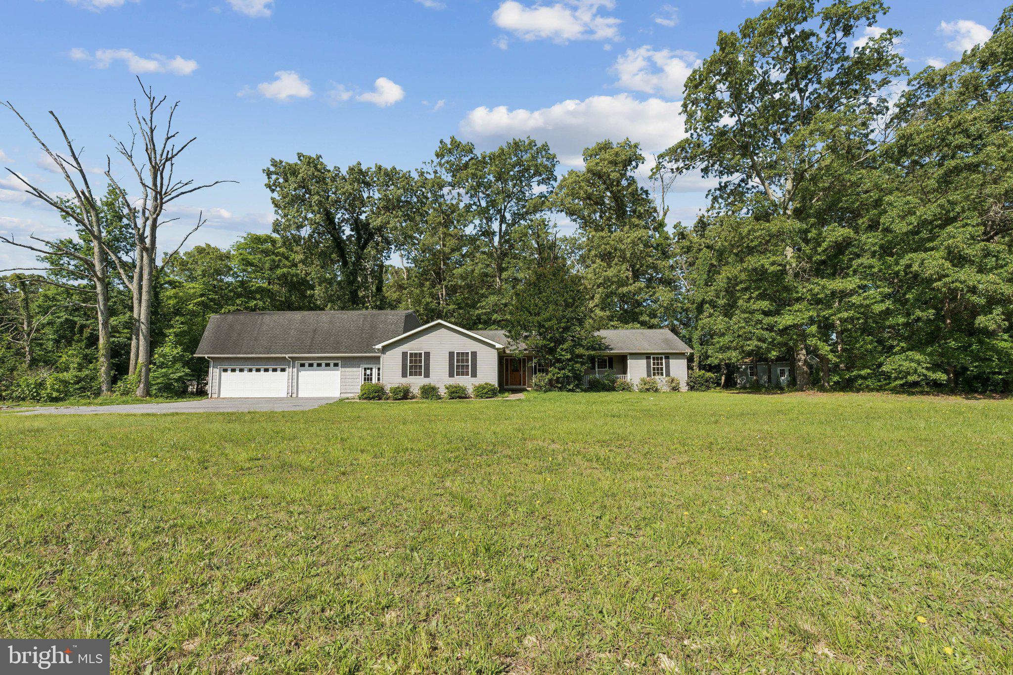 Welcome to your dream home! This charming ranch-style residence, built in 2001, offers a perfect blend of comfort and functionality, nestled on a generous 1.91-acre lot. Property features 2,651 square feet of living space and attached three-car garage. Enjoy the tranquility of your expansive outdoor space, where you can unwind and appreciate nature. Whether you envision a beautiful garden, a play area, or simply a peaceful retreat, the possibilities are endless. Located within the esteemed Charles County Public Schools district, this home is not just a property; it's a lifestyle. Experience the joys of suburban living while being just a short drive away from local amenities and attractions. Don’t miss the opportunity to make this delightful home your own.