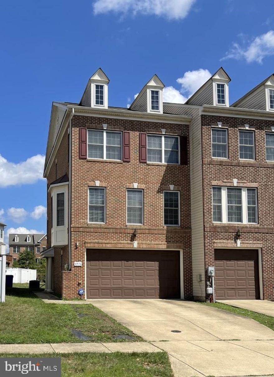 Large Price Drop! Don't miss out on this End-Unit townhome. On entry level you will find the entrance to the two car garage, den, half bath and washer/dryer.  Middle level offers living room, dining room, eat-in kitchen and half bath. Stainless appliances and granite countertops in kitchen.  Off the kitchen there is a deck. Upper level offers three bedrooms and two full bathrooms. Master is spacious and  has a large walk-in closet.   Home is located in the community of Sheffield that offers great amenities to include community pool, large ponds, walking paths, playground and large community clubhouse . Schedule your showing today! This townhome will not last long and being sold As-is! Seller is offering $5000 for paint and carpet allowance!!!  Donât miss out!!!