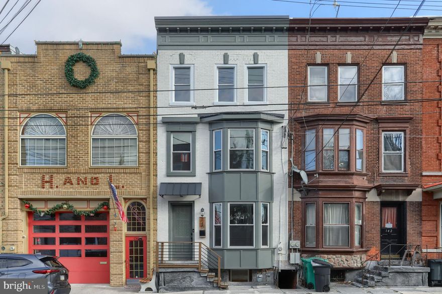 Fully remodeled in 2021, this stunning home offers modern comfort and quality craftsmanship throughout. Featuring five bedrooms across three finished levels, a beamed living room ceiling, bay windows, and an electric fireplace. The updated kitchen includes high-end stainless-steel appliances, quartz countertops, a farmhouse sink, and solid maple cabinetry. Recent upgrades include new windows, a metal roof, updated mechanicals, and fresh paint. Enjoy a private, fenced rear yard with beautiful hardscaping and landscaping. Move-in ready and centrally located in Lebanon. Schedule your showing today.