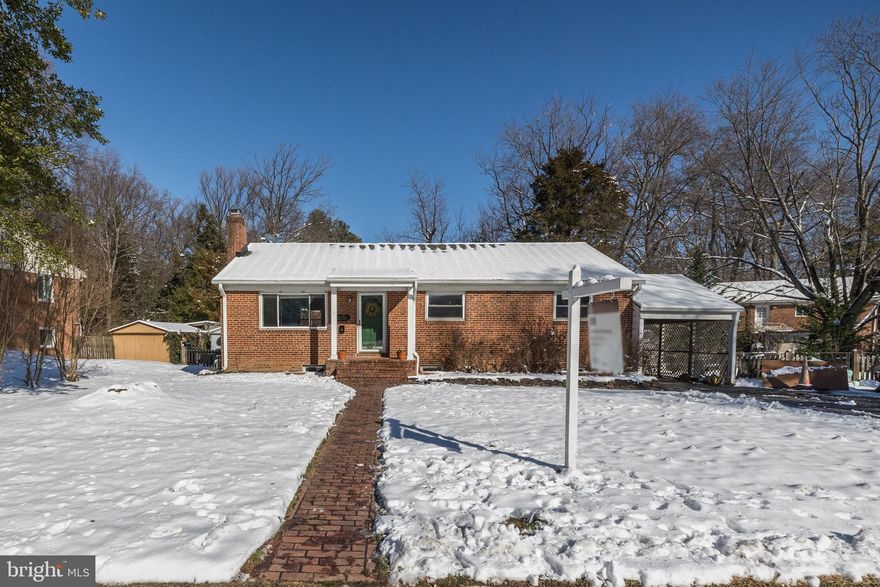 Welcome home. This single family, 3 bed, 2 full bath with a bonus room in the basement offers mostly main level living and is a commuters dream.  It has been recently updated throughout with blend of modern and classic charm. Conveniently located near major highways and a bustling shopping center. The potential is endless.
A thoughtfully designed interior with a stylishly updated kitchen and spacious living areas. The 3 bedrooms provide ample space with  hardwood floors throughout. Both bathrooms have been recently updated.  Brand new flooring in the basement as well as fresh paint. 
Enjoy privacy in your large fenced-in lot with an oversized deck, perfect for outdoor activities and gatherings. 
With easy access to major highways and proximity to a vibrant shopping center, this home is designed for modern living in the heart of Falls Church. Don't miss the chance to call this updated and well-connected property your own—schedule a showing today!