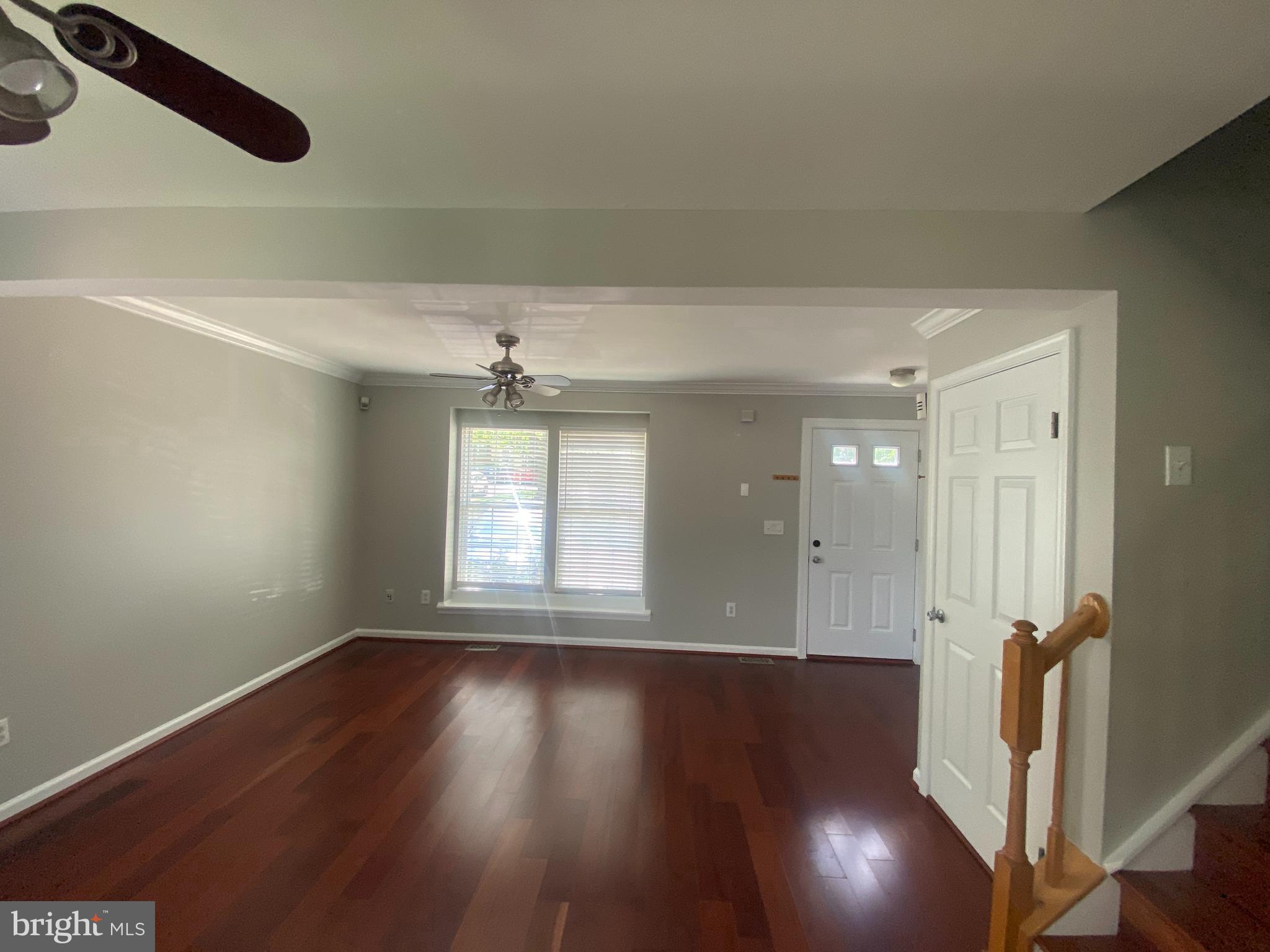 Stunning End Unit Townhome with 3 Fully Finished Levels and Bonus Bump-Out! Enjoy the luxury of two spacious master suites and elegant cherry hardwood floors throughout the living and dining areas, freshly painted. The kitchen and expanded bump-out feature beautiful ceramic tile, perfect for modern living. Relax or entertain in the fully finished lower-level recreation room, complete with a stone fireplace and custom ceiling design for added charm. Prime location—just minutes from Hwy 28 and Loudoun County Parkway!