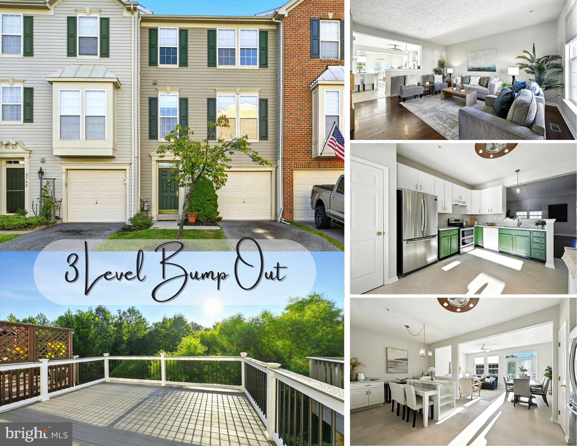 Think all townhomes are the same? Think again. This stunning home in the sought-after Coachhouse community of Perry Hall Farms defies expectations with a rare full three-level bump-out, offering surprising space, thoughtful upgrades, and the kind of easy living buyers dream about.
From the outside, it looks like your traditional townhome—but step inside, and you will immediately feel the difference. The entry level welcomes you with a spacious recreation room & bonus room featuring stylish checkerboard flooring, a convenient powder room, and walk-out access to the backyard—perfect for casual gatherings, game nights, or a home gym. There is also access to a 1-car garage and private driveway, with guest parking directly across the street.
On the main level, gleaming hardwood floors flow through the living room, the bright and open layout includes a spacious kitchen, dining room, and a cozy family room complete with an electric fireplace. The heart of the home is the updated kitchen, beautifully appointed with marble countertops, a spacious island for seating and prep, and additional cabinetry for storage—ideal for everything from meal prep to morning coffee with friends.
Upstairs, you will find two expansive primary suites, each with its own full bath. The main suite features a bump-out sitting area, perfect for a home office, reading nook, or peaceful retreat, plus a walk-in closet and a spa-like bathroom with soaking tub, shower, and dual vanities. And to take comfort to the next level, the seller installed mini-split air conditioning units in each bedroom—a smart upgrade that allows for zoned cooling, improved efficiency, and lower energy bills.
Backing to a wooded area, this home offers added privacy and a calming natural view. And for those who want to spend weekends enjoying life—not landscaping—the condo association handles all lawn care and landscaping. It is truly low-maintenance living at its best.
All of this in a beautifully maintained neighborhood just minutes from shopping, dining, parks, and commuter routes.*** HOA CUTS THE GRASS AND MULCHES***
🛠️ Recent Updates & Upgrades:
❄️ Mini-Split Air Conditioners in Bedrooms – 2025
🌞 Composite Deck – 2024
🚽 Dual Flush Toilet – 2022
🔥 Water Heater – 2021
🎨 Painted Shutters & Trim – 2021
🧱 Tiled Main Level – 2020
🌬️ HVAC– 2021
🪵 Hardwood Floors (Living Room & Stairs) – 2019
🍽️ Kitchen Island & Marble Counters – 2019
This is not just a home—it is a lifestyle, and it is ready for you.