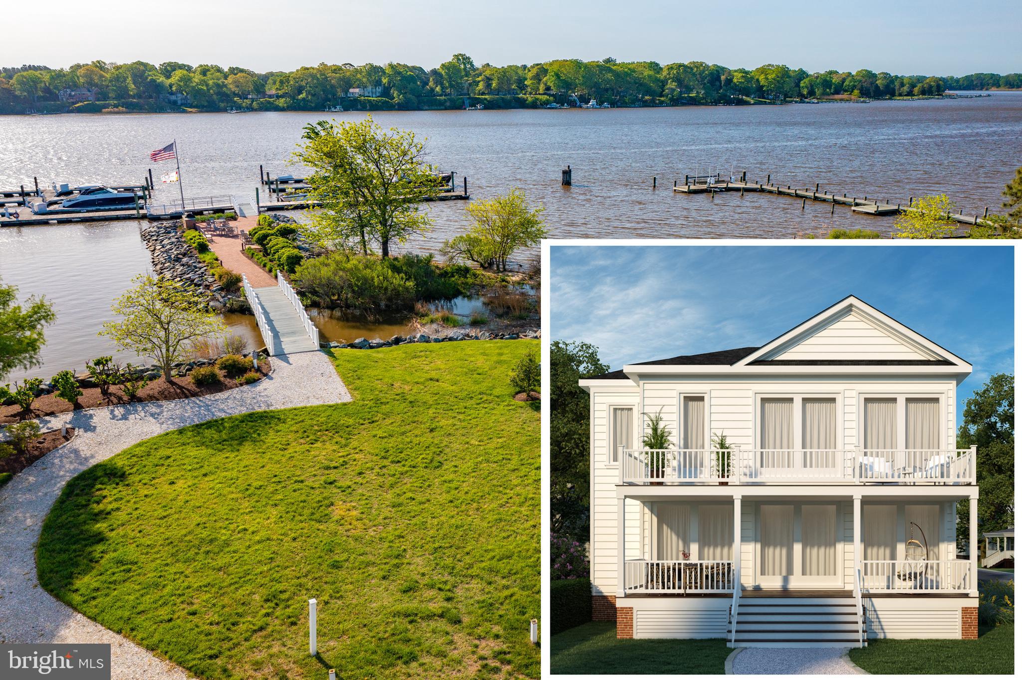 Do your investments offer these dividends?
A premier waterfront location in a premier condominium community and one of the few remaining to-be-built homes! Enjoy broad water views from this new construction two story, free-standing home which offers all of the sought after amenities of waterfront living including breathtaking sunrises over the Chester River, first floor porch and second floor deck. Deep water boat slips available for lease or purchase. Communities features include two docks, pool, grilling and outdoor dining area right on the water, large firepit, area to launch kayaks, canoes and paddle boards, beautifully landscaped paths along the water's edge and much more. More information on the construction options available. Located just outside of downtown Chestertown and very close to the Chester River Yacht & Country Club with golf course.