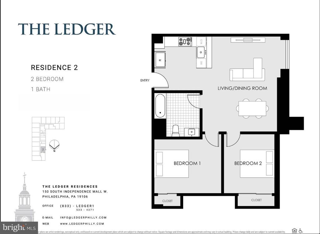 Photo of 150 S Independence Mall W #802, PHILADELPHIA, PA 19106 (MLS # PAPH2570106)