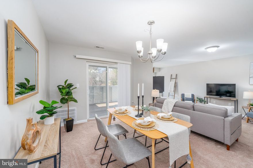 Welcome to 2213 Lowells Glen Road, #13L! Step into this beautifully renovated top-floor condo, where modern charm meets cozy comfort. With 2 bedrooms and 2 full bathrooms sprawled across 1,049 square feet, this home is the perfect blend of style and functionality. The 2022 updates include an updated kitchen and appliances, new carpet/LVP. The condo was also freshly painted to enhances the abundance of natural light streaming in, creating a warm and inviting atmosphere.

Enjoy your morning coffee on the private balcony, or host a dinner in the formal dining area that flows seamlessly from the living room abd welcoming foyer. The condo features an in-unit laundry area for added convenience and electric heat to keep you cozy all year round. You'll appreciate the assigned parking spot, making life just a touch easier.

This community offers fantastic amenities, including access to a tennis court for your active lifestyle. Whether you're looking for a peaceful retreat or a vibrant community, this condo has it all. Don’t miss your chance to make 2213 Lowells Glen Road your new home sweet home!