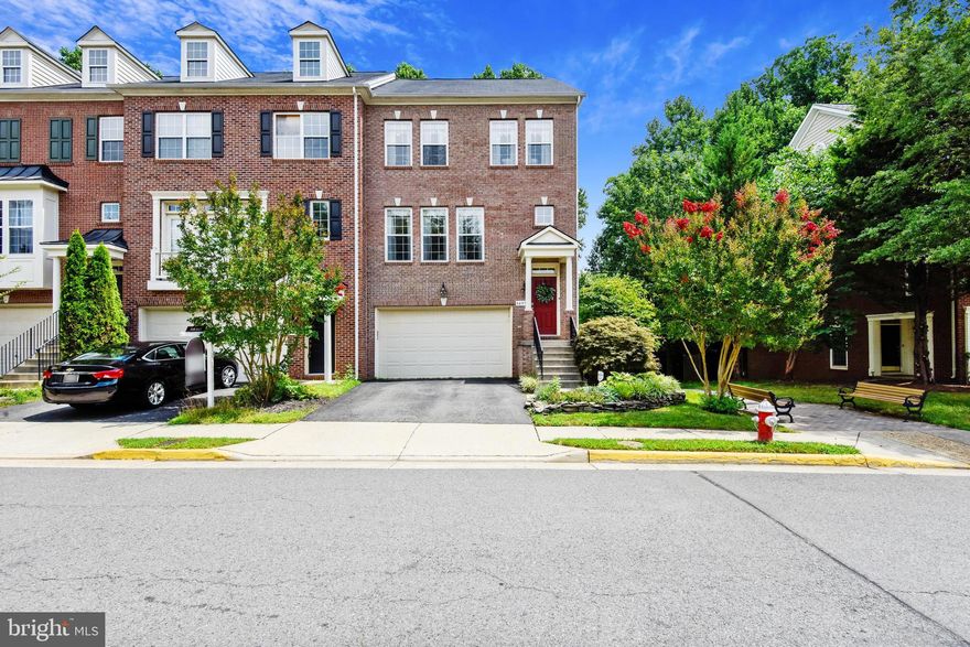 PLEASE FOLLOW CDC GUIDELINES.  THERE ARE FACE MASKS, SHOE COVERS, AND HAND SANITIZER IN THE FOYER.  PLEASE DO NOT TOUCH MULTIPLE SURFACES.  DOORS WILL BE OPEN AND LIGHTS WILL BE ON.  SHOWINGS WILL BE SCHEDULED SO AS NOT TO OVERLAP.    This beautiful end unit townhouse defines stately elegance.  As you enter into a two-story tiled foyer and start up the winding staircase, where footsteps are softened with carpeted stair treads, the elegant touches are apparent.  Beautiful hardwood flooring, chair railing, decorative wainscoting, and crown molding flow throughout the home.  High ceilings, a bounty of large windows, and rear bump outs on all three floors add to the expansive feeling of living space.  A blend of pendants, under cabinet, and recessed lighting keep the balance of function and beauty highlighted as you discover rooms for gracious living.  The main floor is stunning with a beautiful gourmet kitchen which checks all the boxes a gourmand could wish for as their perfect backdrop for creating culinary masterpieces that can be served in the formal dining room.  The living room has gorgeous built-in bookcases and French doors with stained glass transom that flows into the bonus space currently being used as an office.  Walk out to the deck where you can enjoy morning coffee.   As you proceed up the staircase to the upper level the beauty of the home continues to shine.  The guest bedrooms are beautifully appointed with a hall bathroom to share.  The master bedroom is a true oasis.  Slip away and enjoy a soak in the jetted tub.  Then relax with a fire in the double-sided fireplace.  The master suite has a windowed sitting area that provides a wonderful space for meditation.  Beautiful tray ceiling, large walk in closets, and large master bathroom finish off this amazing space.  For entertaining, the lower level is perfect.  Double story ceilings, fireplace, full bathroom and wet bar provide the perfect space for entertaining.  Spill out to the paver patio that wraps around both sides of the townhouse with two large spaces for grilling or lounging.     The location is amazing.  Access Route 50, I-66, Fairfax County Parkway, or Lee Highway within minutes.  Shopping is abundant in every direction.  Take your pick between Fair Lakes Center, Fair Oaks Mall, Fairfax Corner, and Fairfax Town Center.  Parks and walking trails are also close by.  The Fair Oaks community offers a community center, pool, and tot lot for its residents.  You really can have it all!