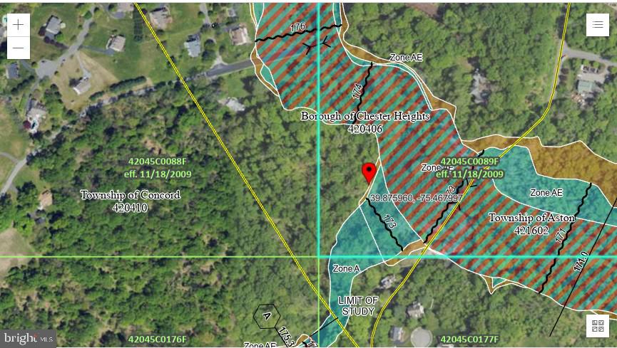 Prime 13.197 Acre Development site in Glen Mills priced to sell AS-IS. Preliminary plans boasts 8 Estate Lots or 32 Townhouses. Township requirements for a bridge to cross the stream from Valleybrook Rd. Presently, (2) bedroom farmhouse on lot, tenant occupied until January 2026. Please do not approach property without an appointment.
