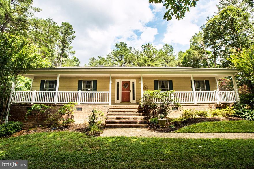 What Are You Doing the Rest of Your Life? Come Spend It All in this Lovely Rambler on 4.5 Acre hidden gem close in .Covered front porch spans entire front of home & oversized 2 Car Gar  provides abundant work space.  All on landscaped lot w/access to community amenities: 4th BR NTC but  can be converted. Easy access: US 1, I95, Medical, shopping & New Spotsy VRE. Gracious Easy Living! Call to View
