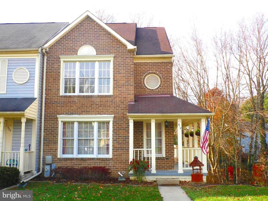 Multiple offers received - OFFER CUTOFF - FRI, DEC 10th, 10AM.  Perfect end of group Townhouse in beautiful White Oak nejghborhood!  Great location, Bel Air schools.  Many recent  upgrades, including new granite counters, new whole house fan, new attic vent fan, new high efficiency heat pump, new front loading washer and dryer, new deck with concrete patio underneath, and new oak floors throughout the main level.    Oversize upstairs bath with soaking tub and separate shower.   Main floor laundry.   Fully finished basement with family room, guest room, full bath, and walkout  to concrete patio and back yard.  The backyard overlooks woods and stream - not someone else's back yard.   Close to shopping, schools, entertainment, and recreation.  Recent updates include:  Attic vent fan -2018, Whole house fan - 2018,  new solid oak flooring (main floor) - 2015, Concrete patio below rear deck - 2015, New decking and paint for deck -2021, new heat pump - 2020, new washer and dryer - 2021, granite counters in Kitchen - 2021.