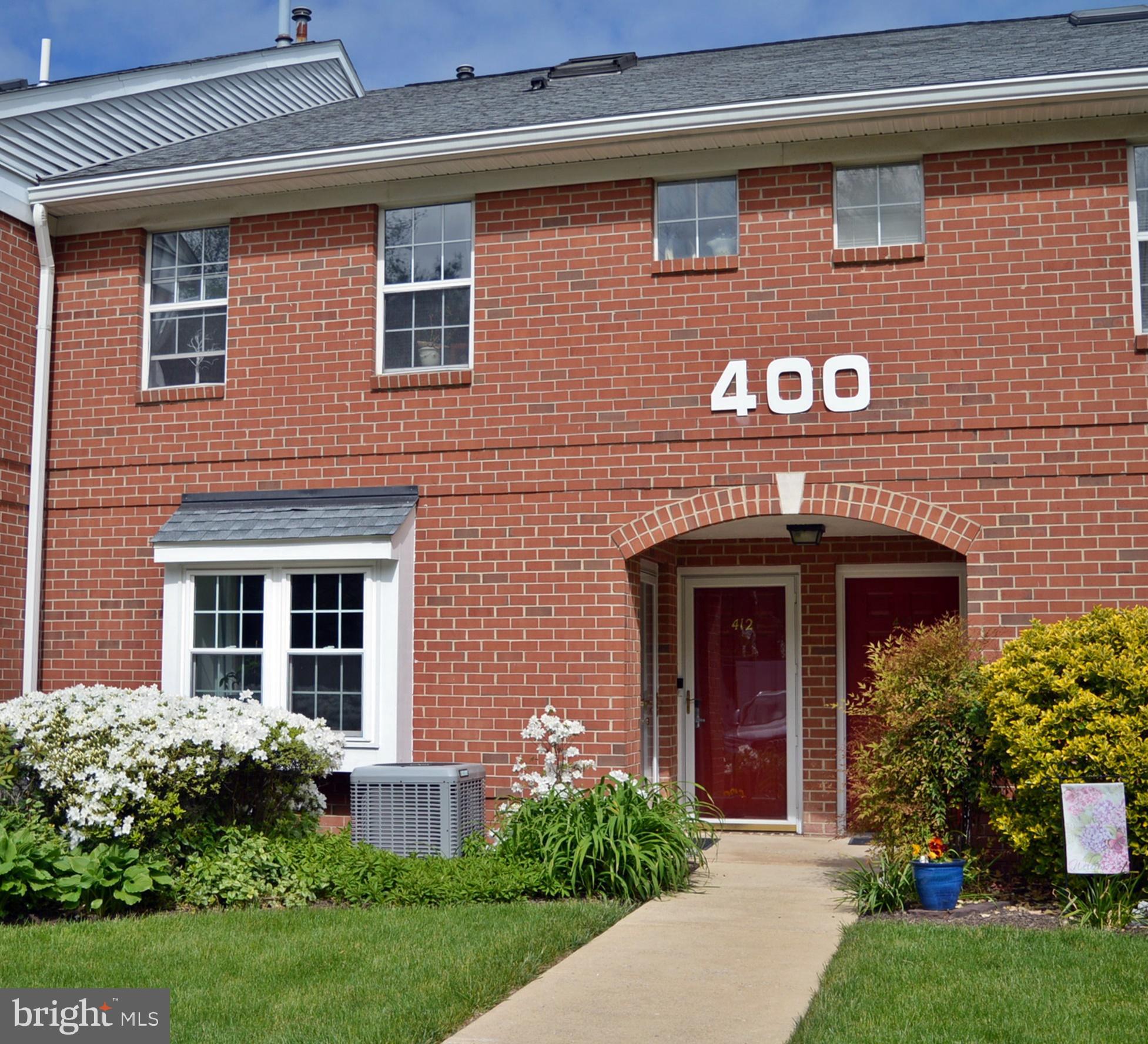 Desirable 1st Floor Condo, with Full Basement with Washer & Dryer and Assigned Parking, right outside the boro across from Chester County Hospital. Enter this charming condo from the private, covered entryway into the Living Room with luxury vinyl flooring, a bright, double window with deep sill and an area for a dining table. The Kitchen offers stainless appliances, granite countertops, white shaker-style cabinetry and tiled backsplash. From the hallway, there is a sliding barn door to the Full Bath with tile floor and shower, granite vanity and comfort height toilet. The oversized Bedroom has plenty of space for a desk area, a large closet, direct access to the Bathroom and a sliding door to your own private patio overlooking open space. The Full Basement with Laundry is a huge plus for someone downsizing or a great spot for work-out equipment. A comfortable walk to town with all its shops and eateries!