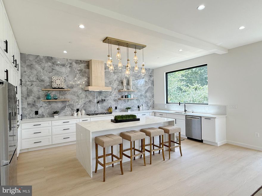 Luxury Living Awaits at 8908 Mohawk Lane. Step into the home of your dreams! This stunning 6-bdrs, 5-bathrms open plan masterpiece offers the perfect blend of modern elegance and personalized comfort. Located in the highly sought-after Sonoma neighborhood—just across from NIH—this home spans approx 5,800 sq. ft. on 3 finished levels. Front exterior EIFS Stucco, sides and back is WPC siding.  The main level offers a bedroom with a full bath provides convenience. Sun drenched Dining Room, charming Living Room/office, elegant Family Room with Fireplace, Gourmet Chef’s Kitchen with high end appliances and center island, walk-in Pantry are all in the main level. Upstairs has 4 bedrooms + 3 bathrooms with upscale finishes throughout. The expansive master suite opens to a 500 sq. ft. private balcony—an ideal retreat for relaxation or entertaining. Fully finished basement with 1 bdr and 1 full bath, game room and wine fridge and sink. With a spacious 2-car garage and a prime Bethesda location, this property offers luxury, convenience, and sophistication all in one. This home is close to Bethesda downtown restaurants and shopping! Renter's insurance required. Pet rent $35 monthly per pet