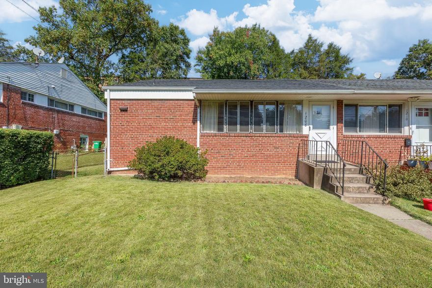 Rarely Available Duplex in Silver Spring, Just Across the PG County Border.  All Brick Exterior, Two Levels, 3 Bedrooms and Hardwood Flooring on the Main Level.  Spacious Quiet Backyard, NO HOA! Lower Level with Space for Rooms. Newer Roof (2019), Ready for your Creative Input. Great Opportunity to Make This Home Yours, Fix It Up Live and in the Home or Find a Great Tenant. Whichever you desire, Home Would Make a Great Rental. Come Bring your Personal Desires, Creative Flair and Ideas.  Very Easy to Show,   Offers will be Presented as They Come In, Will set Deadline in Multiples are Expected. Estate Sale - Sold Strictly As-Is. Offer Deadline has been set for Tuesday at 12noon. 20 OFFERS, NO MORE SHOWING, NO MORE OFFERS. WILL RATIFY SHORLTY.