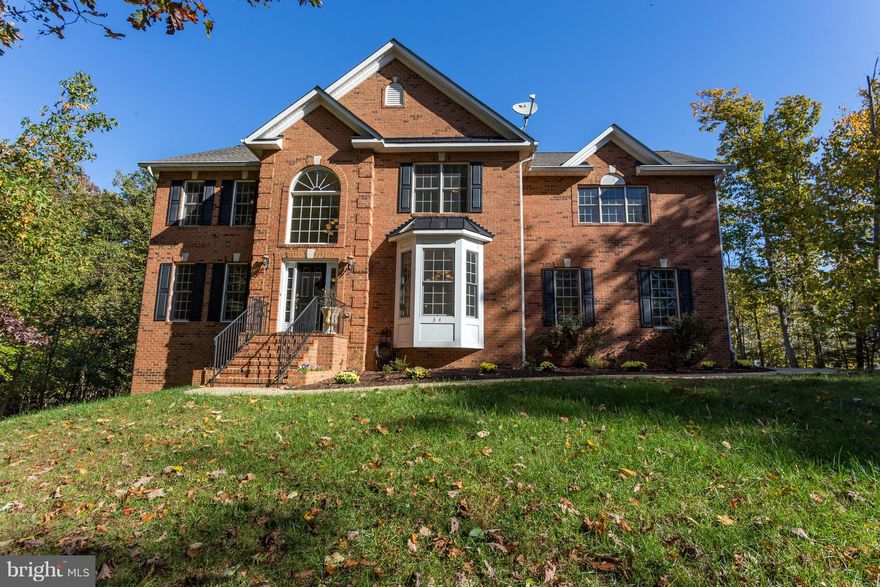 Peaceful woodland retreat. Move in Ready. Spacious 4 beds/3.5 bath Colonial with a partially finished lower level set on over 6 acres. Nice backyard - pets accepted on a case by case basis with additional deposit. Open kitchen with huge pantry.  Huge master bedroom suite with 3 closets. Private, yet close to 95, the commuter lot and VRE. Extra parking! See videos!