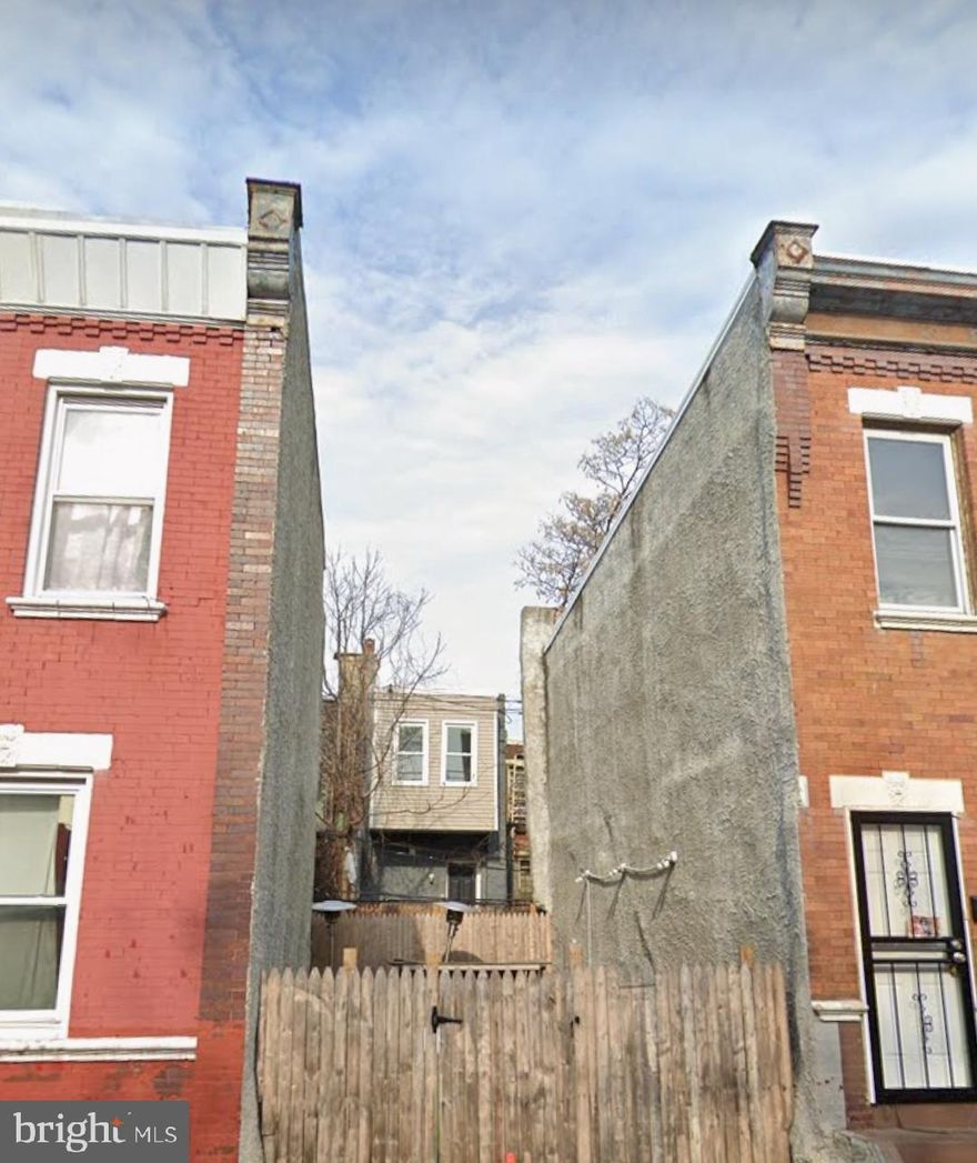 Affordable Vacant Lot in Philadelphia – Endless Possibilities for Just $10,000!

Opportunity knocks at 2846 N Lecount Street – a prime piece of vacant land in the heart of North Philadelphia! Whether you're a builder, investor, or visionary buyer, this affordably priced $10,000 lot is full of potential.