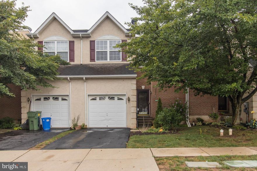 Enjoy the size and space of this open floor plan brick front townhome nestled on a great cul-de-sac with all the conveniences of living in Monroe Court of Skippack. This home features a bright first floor highlighted by the updated kitchen, dining room with exit to rear deck, and a generously sized living room complete with gas fireplace. Upstairs you will find a spacious master bedroom with full bath featuring a double vanity and soaking tub. Other highlights include the hardwood floors, convenient 2nd floor laundry, one car attached garage, and a full walk out basement providing for plenty of storage! All of this and a stellar Skippack location just steps to area trails and close proximity to Skippack Village and major highways.