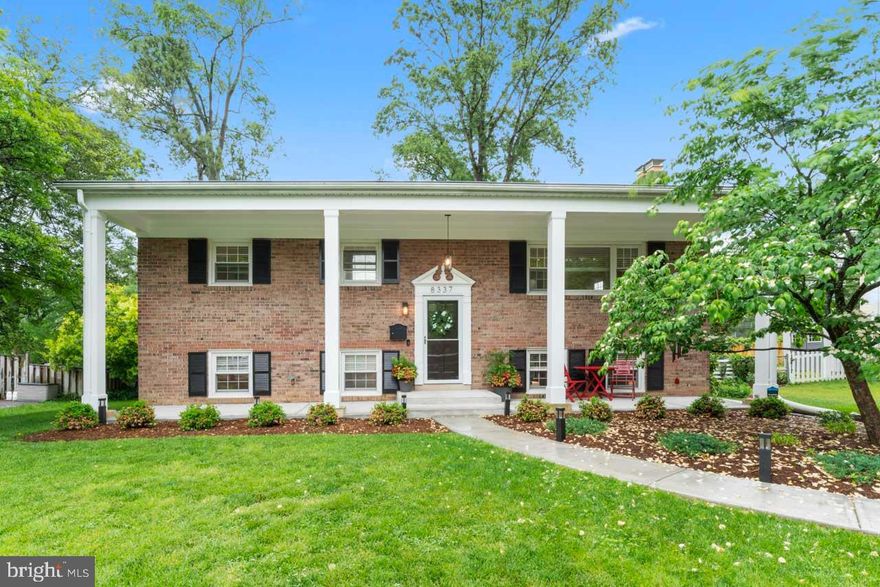 **Price Improved!!** Welcome to this stunning, meticulously maintained Colonial nestled in the heart of Fort Hunt—a beloved community known for its charm, top-rated schools, and welcoming neighborhood feel. This four-bedroom, two-bathroom home is the true definition of pride of ownership, with thoughtful upgrades and attention to detail throughout.

Step inside to find a beautifully remodeled kitchen featuring quartz countertops, a professional-grade range, new stainless steel appliances, a wine fridge, and a cozy eat-in dining space. The kitchen opens seamlessly to the living area, creating an ideal layout for everyday living and entertaining.

Both bathrooms have been tastefully renovated, and major systems have been thoughtfully updated, including a new Roof (2019) HVAC (2019), furnace (2021), and hot water heater (2021), offering peace of mind for years to come.

Enjoy the outdoors on the refinished deck, perfect for summer barbecues or quiet morning coffee, overlooking the professionally landscaped yard—an inviting oasis of color and calm.

From its classic curb appeal to its high-end finishes and unbeatable location, this Fort Hunt gem is move-in ready and truly exceptional. *This home does have an assumable VA Loan!