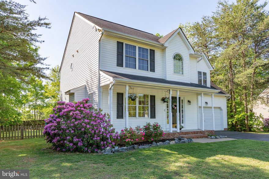 Welcome to 3613 Alberta Drive in the Timberlake subdivision of Spotsylvania County. This well-maintained 4 bedroom/2.5 bath Colonial has served its current owners well, and they're looking for new occupants to take over and love it as much as they have. The main level features a sunken living room with wood floors and a cozy gas fireplace for those cold winter days, as well as a separate dining room to share a meal with your favorite people! The kitchen has been upgraded with tile flooring, shimmery quartz countertops, and a beautiful sea glass blue backsplash. The laundry is located off of the kitchen. The upper level features the owner's bedroom with a light-filled walk-in closet and a private bathroom with a spacious soaking tub and separate shower, as well as dual vanity so everyone has their own space. Three other bedrooms are located on the upper level, including a spacious one above the 2-car garage that can also be used as a media room, office, or workout area--the possibilities are endless! And let's not forget about the yard! The front showcases lovely blooming shrubbery throughout the spring and summer months, while the expansive fenced rear yard offers plenty of shade on those hot summer days, There's also a nice deck for entertaining friends and family. The elementary school is located across the street from the backyard and is a quick drive around the corner, and the VRE commuter train is less than a mile away making this a prime spot for commuters. Plus, it's only a 5-minute drive to restaurants, shopping, gyms, and more. Schedule your property tour now before it's too late...you don't want to miss this one!