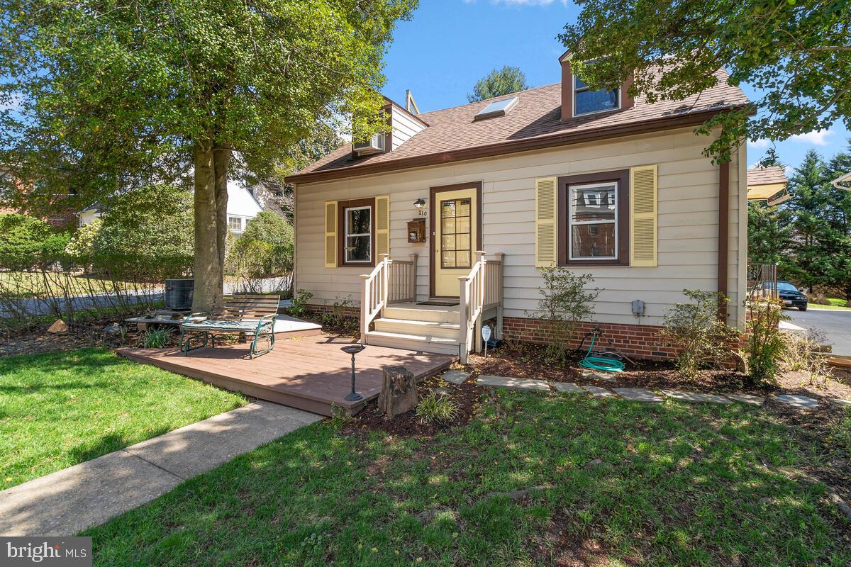 Location, location... LOCATION! Nestled in the heart of Rockville, this one of a kind home is sure to WOW you! Charming cape cod with absolutely incredible outdoor space. You will feel like you are MILES outside of town, while being walking distance to the metro, bus stops, Rockville Town Center, Rockville court house, shops, dining, theaters and so much more! Both upstairs bedrooms feature access to tiered decks. Basement is the perfect bonus suite complete with full kitchen, bedroom, and full bathroom for all of your guests, or use it as a built-in income property! Ample parking with detached garage, shared driveway, and additional street parking. Finished square footage does not include the beautiful solarium. Truly a one of a kind property that you won't want to miss!