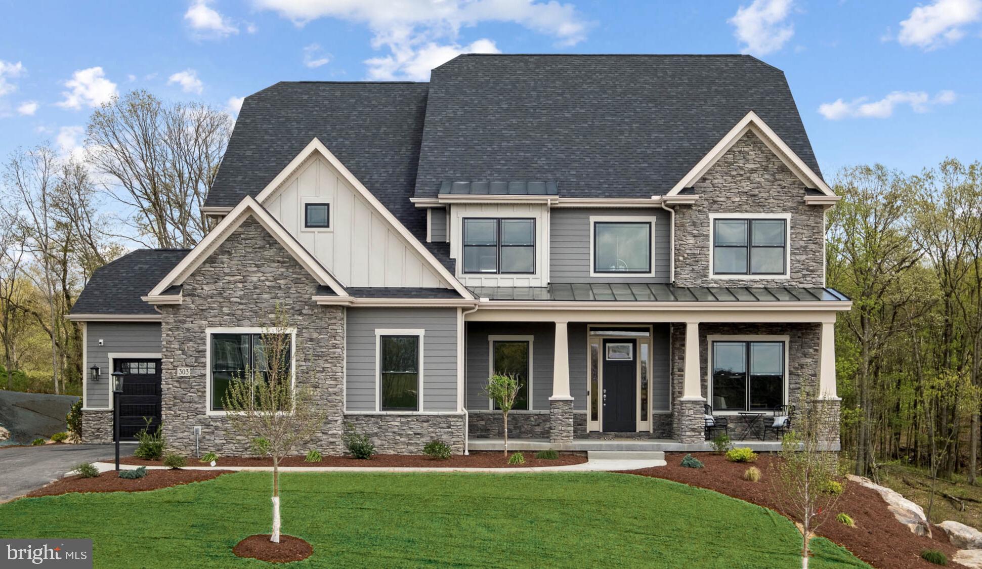 With new single-family home inventory at an all-time low in the Wallingford-Swarthmore School District, this is your chance to secure a home in one of the most desirable areas.
The location is perfect for commuters and travelers alike, with easy access to Philadelphia International Airport and the city. Whether you're heading into Philadelphia for work, a night out, or catching a flight, you'll appreciate the quick and convenient access to major highways, making your commute a breeze.
Step into luxury with this stunning, modern craftsman-style Aberlour floorplan! Enter to a grand two-story foyer that flows into a spacious and open first floor. An entertainer’s dream, this home boasts a bright and airy gourmet kitchen complete with a breakfast room, generous island, and butler’s pantry. The window-laden great room beams with natural light and features a beautiful gas fireplace. Visitors will enjoy the private first-floor guest suite with full bath and walk-in closet. The second-floor owner’s suite flows into a luxurious bathroom sanctuary and a generous walk-in closet. Touches of convenience and luxury on the second floor include 3 additional spacious bedrooms each with a walk-in closet, 2 full baths and a laundry room.
This prime Wallingford location offers easy access to 476 (Blue Route) and I-95, ensuring a quick commute to Center City Philadelphia or King of Prussia. Contact us today to learn more about this private wooded location and building your dream home with Eddy Homes.
Photos are from a previously built home with similar floor plan. Actual home finishes and price will vary based on homeowner selections. Eddy can build on any lot, anywhere and many floorplans are available.