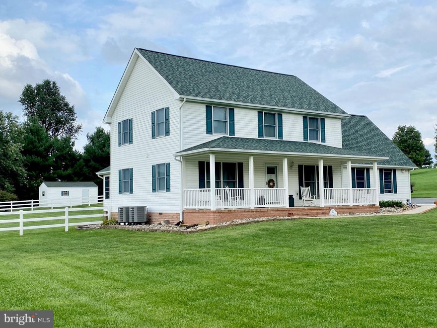 Conveniently located between Shepherdstown and Charles Town, this stunning colonial home doe not disappoint.  Featuring 3 bedroom and 2 1/2 baths and sitting beautifully on 2.51 acres you will find lots to enjoy about this home.  The long driveway leads up to an oversized 2 car garage and there's plenty of parking too!  Outdoors, the exterior and the lawn have been meticulously kept.  Inside, there's just under 2000 square feet of living space.  High speed internet is available in this location as well, which is a huge plus.  More details to follow just prior to the listing going into Active status.   When this listing goes live, you'll want to mark your calendars to see it.