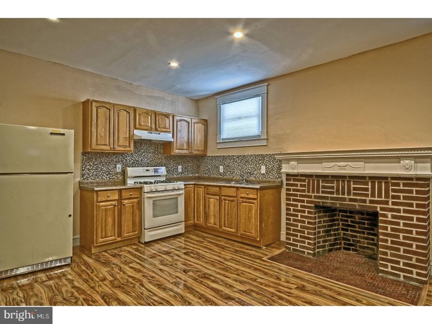 Are you looking for an investment property or possibly looking to live in 1 unit and rent out the other unit to help pay for your mortgage?  If so, this can be the home for you. This 1,848 sq ft home with 2.5 stories (with walk up attic) could provide good cash flow. This duplex has 2 bedrooms and 1 bathroom in each unit. Both units have new flooring, updated bathrooms and large eat in kitchens that have been remodeled. Both kitchens have tile back splash as well as recess lighting. Downstairs unit offers a fireplace and an enclosed porch.  Each unit has it's own entrance. The Home also offers a basement with bilco doors, a rear deck, a detached garage and parking behind the home. The Home is close to shopping, restaurants, and public transportation. Some near by businesses are Chick Fila and Home Depot.