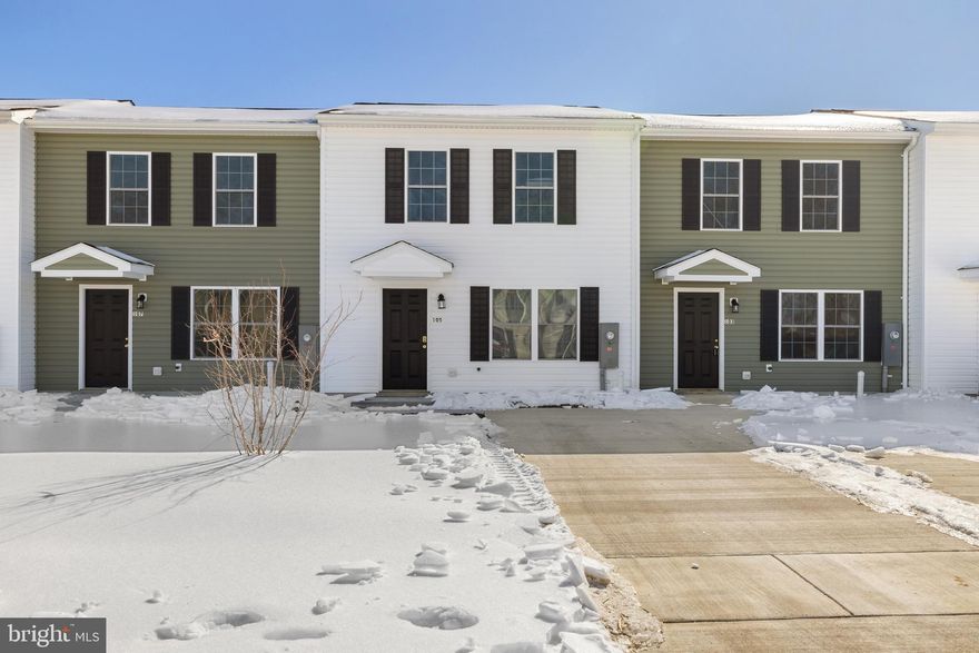 Brand new home in Historic Chestertown available for move-in this October. This home features luxury vinyl plank flooring throughout, a spacious living room, eat-in kitchen with white shaker cabinets, granite countertops, and stainless steel appliances, plus a covered patio off the kitchen for outdoor enjoyment. Upstairs you’ll find generously sized bedrooms including a large primary suite with walk-in closet and private bath. Additional highlights include exclusive financing opportunities with zero down payment loans, paid closing cost programs, and discounted interest rates—making it possible to own this home for less than area rents. Delivered at the asking price as shown in the photos, this home combines modern style, comfort, and convenience in one of Chestertown’s most historic locations. Ask about Special Financing Offers and how to get $6,200 or more in closing help from the builder's preferred lender!