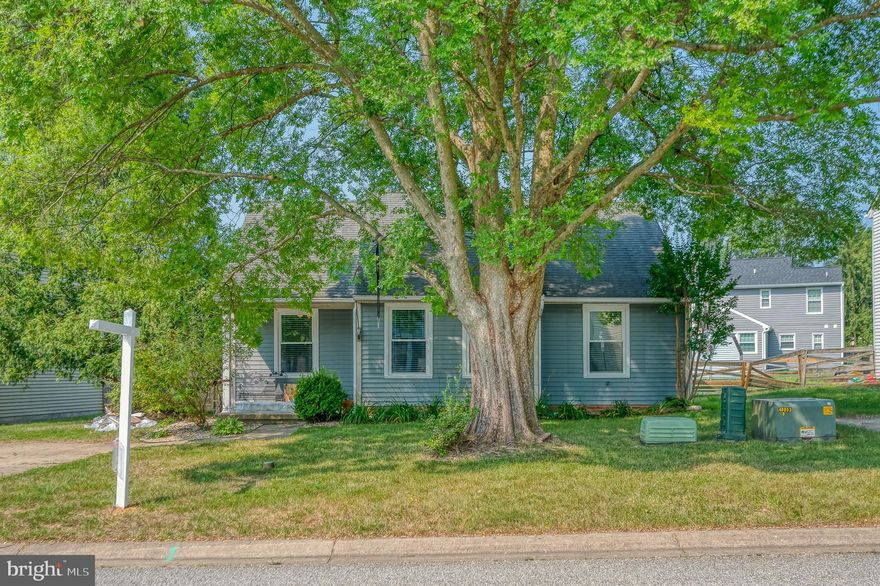 Welcome to this enchanting 2-bedroom, 1-bath rancher in the picturesque Riverside community of Belcamp. Imagine arriving home to a serene, shaded front yard and an inviting front porch where you can unwind with a cup of coffee and greet neighbors as they stroll by. As you step through the front door, you’re welcomed by a spacious living room adorned with a vaulted ceiling and recessed lighting, enhancing the room’s airy feel. The warm, hardwood floors underfoot lead you seamlessly into the dining area, where you’ll find a charming breakfast bar perfect for morning chats or evening meals. The kitchen is a culinary haven, featuring sleek tile flooring, modern stainless steel appliances, and gleaming new countertops. The ceiling fan adds a pleasant breeze while you cook up a storm. Adjacent to the kitchen, the family room beckons with its laminated flooring and another vaulted ceiling, creating a sense of openness. Natural light pours in through the sliding glass door, which opens to a beautifully paved patio, your future go-to spot for alfresco dining and weekend barbecues. Retreat to the primary bedroom, a peaceful sanctuary with plush carpeting, a ceiling fan to keep you cool, and a spacious walk-in closet. The second bedroom, also carpeted, is perfect for guests, a home office, or a cozy den. The full bathroom is designed to pamper, featuring a tub-shower combo, a skylight that floods the space with natural light, and a built-in vanity for all your essentials. Step outside to a fully fenced rear yard, your private oasis for relaxation or play. The patio area is perfect for summer gatherings, and the shed provides ample storage for all your gardening tools and outdoor equipment. With convenient driveway and street parking, your guests will always find a spot. This charming rancher isn’t just a house; it’s a welcoming home where every detail is designed for comfort and enjoyment. Schedule your tour today and experience firsthand the inviting warmth and stylish features that make this property truly special.