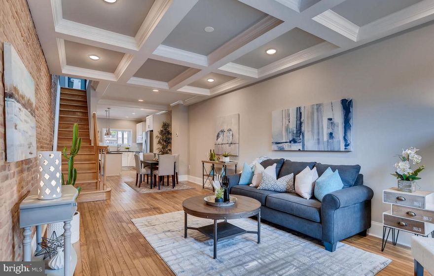 GORGEOUS BRAND NEW CHAP PENDING RENOVATION WITH OFF-STREET GARAGE PARKING NOW AVAILABLE. GLISTENING HARDWOODS CASCADE THROUGHOUT. ENJOY CUSTOM CABINETRY, QUARTZ COUNTERTOPS, HIGH END SS APPLIANCE PACKAGE IN DESIGNER CHEF'S KITCHEN. TONS OF NATURAL LIGHT. FINISHED LOWER LEVEL. HIGH CEILINGS. TONS OF STORAGE. EXPOSED BRICK. WALK-IN SHOWERS. WALK-IN CLOSETS. EXPANSIVE ROOF DECK - GREAT FOR FOR ENTERTAINING. CLOSE PROXIMITY TO RETAIL SHOPPING, LOCAL DINING, PATTERSON PARK, AND ALL MAJOR HIGHWAYS. SCHEDULE A PRIVATE TOUR TODAY.