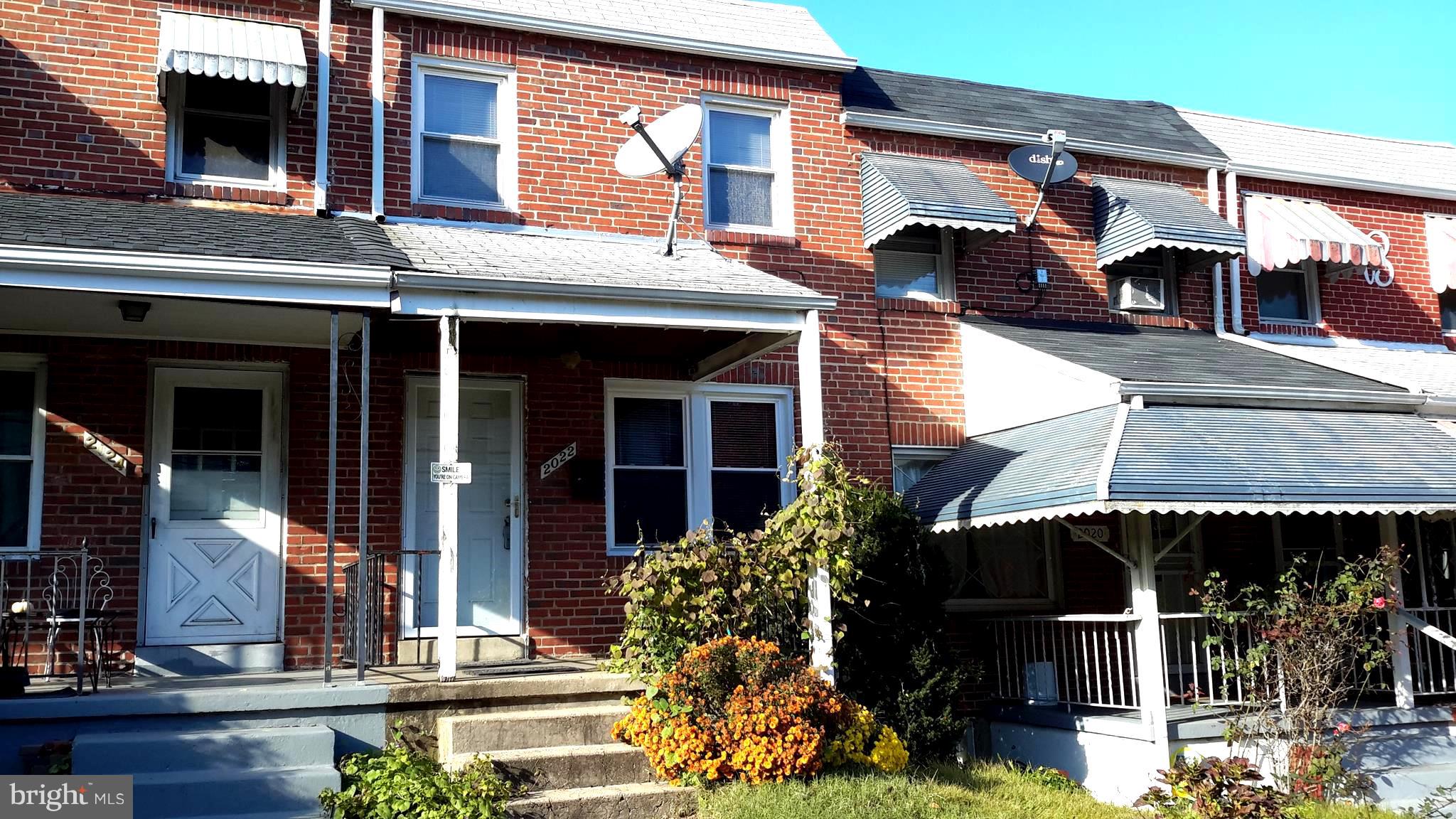 Great opportunity to live in the Woodberry Historic District. 2 bedroom 3 level townhouse with finished basement and fenced backyard. Kitchen/Dining combo. Newer: refrigerator, microwave, dishwasher. Replaced in about 2012: A/C Furnace, range, upper level windows. Replaced in about 2017: main level windows. Roof was fixed in 2017. Hardwood floors. Possible parking spaces lease at rear of home with access to home thru the fenced backyard and the rear door on the main level. Close to Druid Hill Park and Loyola University. Good starter or investment home