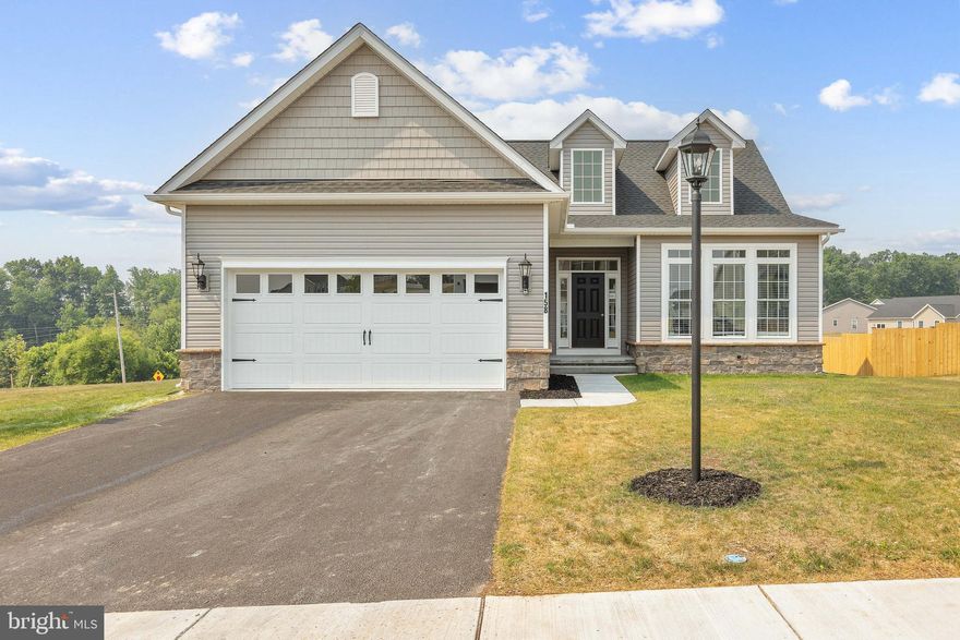 ***This is a BASE PRICE NICOLE model home available to build here in Dover, PA!*** No Model, just plans
*SPECIAL INCENTIVES MAY BE AVAILABLE WITH THE USE OF ONE OF OUR PREFERRED. LENDERS & TITLE COMPANY*
#This is a To Be Built home -please come to Model/On Site Sales Office on 2601 Village Rd, Dover, PA to gather more information

Looking for that perfect floorplan with everything you need on one level? The Nicole model is a modern home with a great layout. When you enter the home from the porch, a foyer awaits with access to the dining room and kitchen. Or, enter the home from the large two-car garage into the laundry room and put your things in the extra-wide closet. As you enjoy your meals and fellowship in the dining room, with an elegant raised ceiling and sunlight beaming through the windows. The kitchen offers an island setup with a sink and dishwasher, plenty of convenient cupboard space, and a modern and stylish look. The breakfast nook to the side is great for your morning routine as you take in the view of the outside through the large windows. Beyond this is the family room, with an optional fireplace and lots of windows. If you like, an optional composite deck can be added to the side, great for grilling on those beautiful summer evenings. The owner’s suite is just off to the side of the family room, with a luxurious raised ceiling, a walk-in closet, and a full bath with a modern shower and an optional bathtub. Two additional bedrooms and a full bath are located down the hall from the kitchen, each containing large wide closets and double windows. If one floor wasn’t enough, this home also has a basement under the entire home with an optional half or full bath and an area way or walk out. This home is perfect for narrow lots and anyone who enjoys one-story living…a must-see!