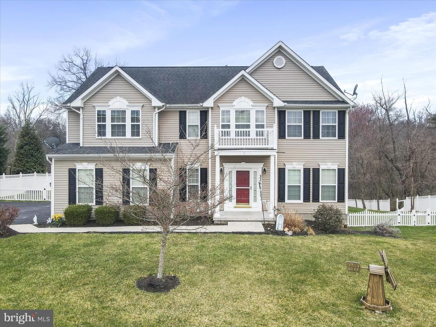 Welcome to this beautiful 4-bedroom, 2.5-bath colonial home nestled on 1.06 acres of land, boasting 2,800 sq.ft. of living space, and offering a perfect blend of comfort and style. As you enter, you'll be greeted by a spacious foyer that leads to the elegant living room, featuring beautiful crown molding. The spacious kitchen has a large island, durable Formica countertops, and stainless steel appliances, plus ample space for a dining table. Just off the kitchen, you'll find a separate formal dining room with chair rail accents, perfect for entertaining. Enjoy the bright and airy morning room, ideal for relaxing or sipping your morning coffee. The cozy family room features Berber carpet and offers a great space to unwind. Conveniently located on the main level, you'll find a washer and dryer, as well as access to the Trex deck and a fully fenced-in backyard—great for outdoor activities and privacy. You'll find all  four bedrooms upstairs, with the primary suite boasting a luxurious master bath complete with a double-headed shower and separate jetted tub for ultimate relaxation. An unfinished basement provides plenty of room for future expansion or storage. Additional features include a 2-zone heating system that’s only 4-5 years old, a new water heater, and a 2-car garage for added convenience. The HOA provides access to the Potomac River, perfect for those who enjoy boating, fishing, or simply relaxing by the water. With its convenient location, this home is close to shopping and major routes, making it the perfect place to call home. Don't miss the opportunity to make this lovely property yours! Schedule your showing today!